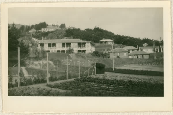 Coronation Hospital and adjacent buildings, 1920