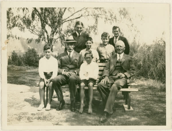 Young Sanatorium patients with the Governor-General, 1929
