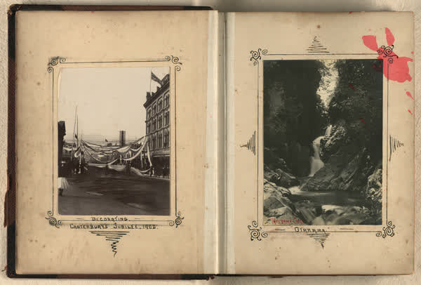 Canterbury Jubilee decorating,  Patterson’s Creek, 1900