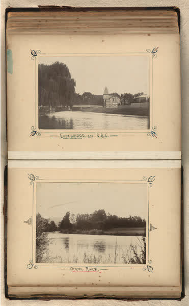 Canterbury Rowing Club,  the Heathcote River, 1900