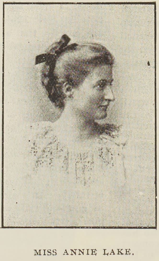 Miss Annie Lake, 1895