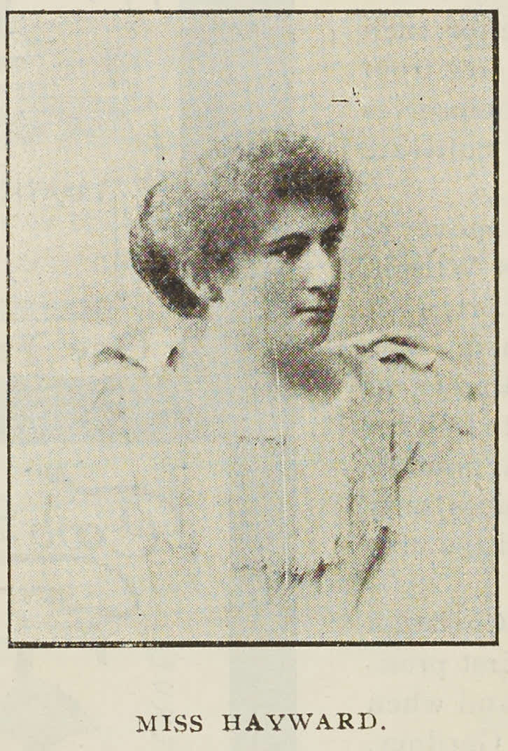 Miss Hayward, 1895