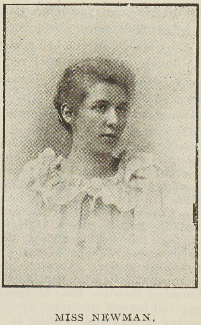 Miss Newman, 1895