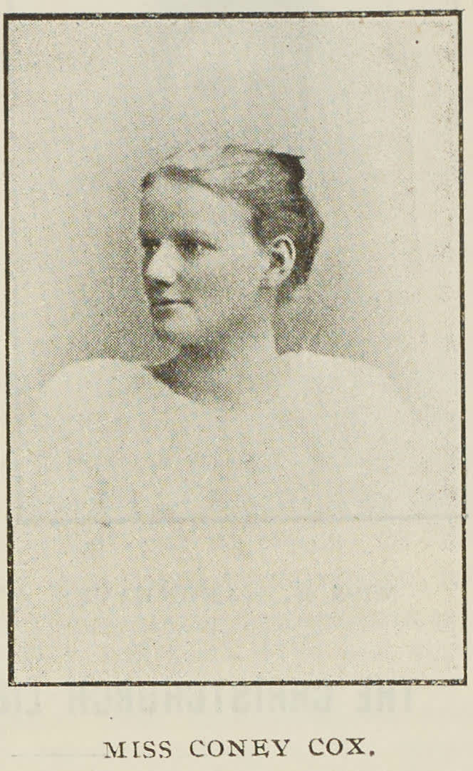 Miss Coney Cox, 1895