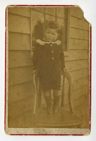 Little boy (Leonard Robinson) in the 1880s, 1880