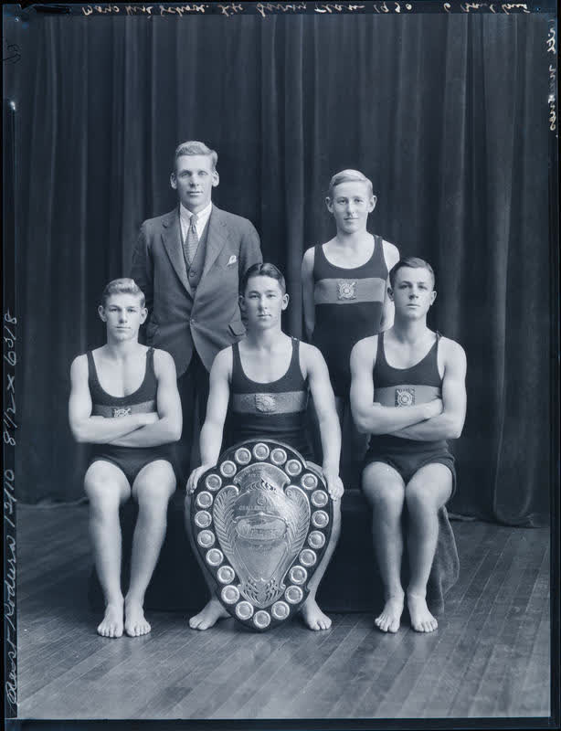 Film Negative: CBHS life saving team 1930, 1930