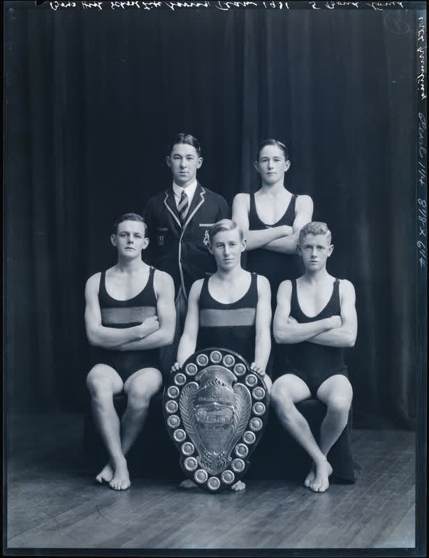 Film Negative: CBHS life saving team 1931, 1931
