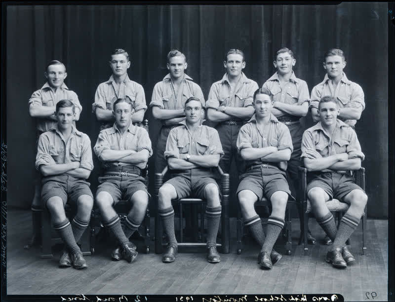 Film Negative: CBHS monitors 1931, 1931