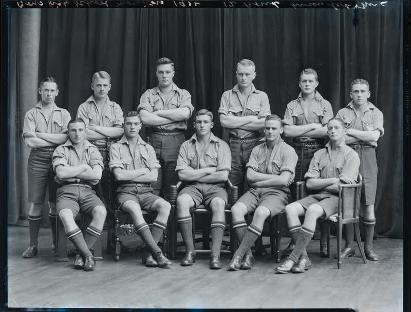 Film Negative: CBHS monitors 1932, 1932