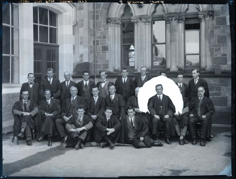 Film Negative: CBHS staff 1923, 1923
