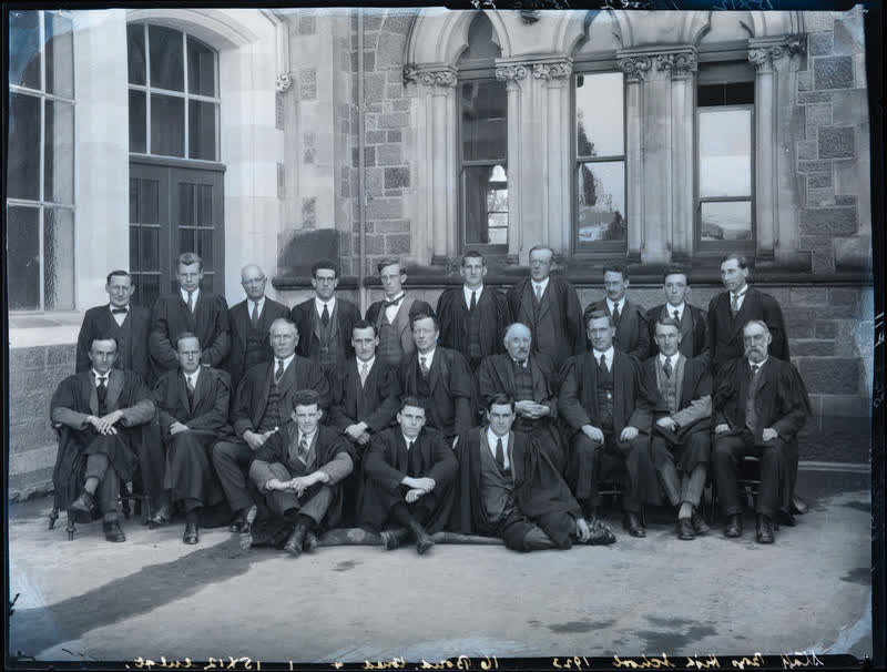 Film Negative: CBHS staff 1923, 1923