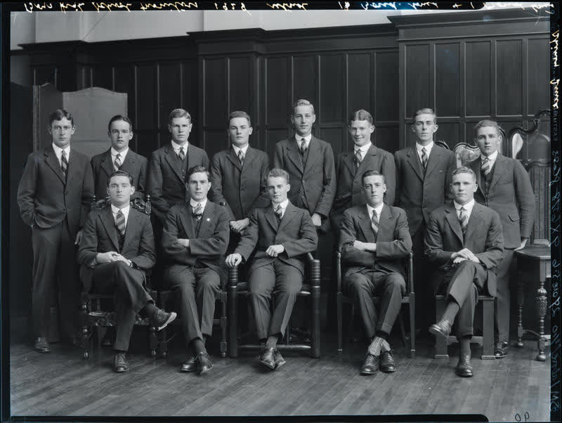 Film Negative: CBHS monitors 1928, 1928