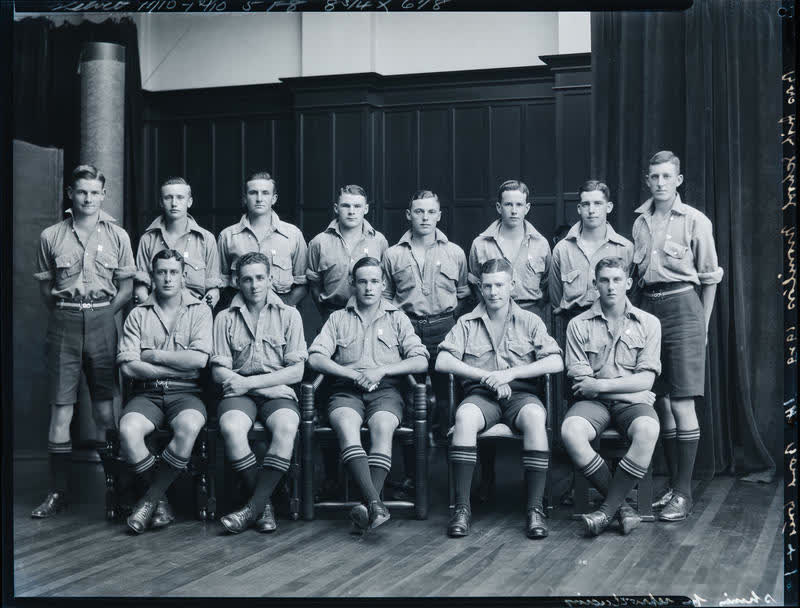 Film Negative: CBHS monitors 1929, 1929