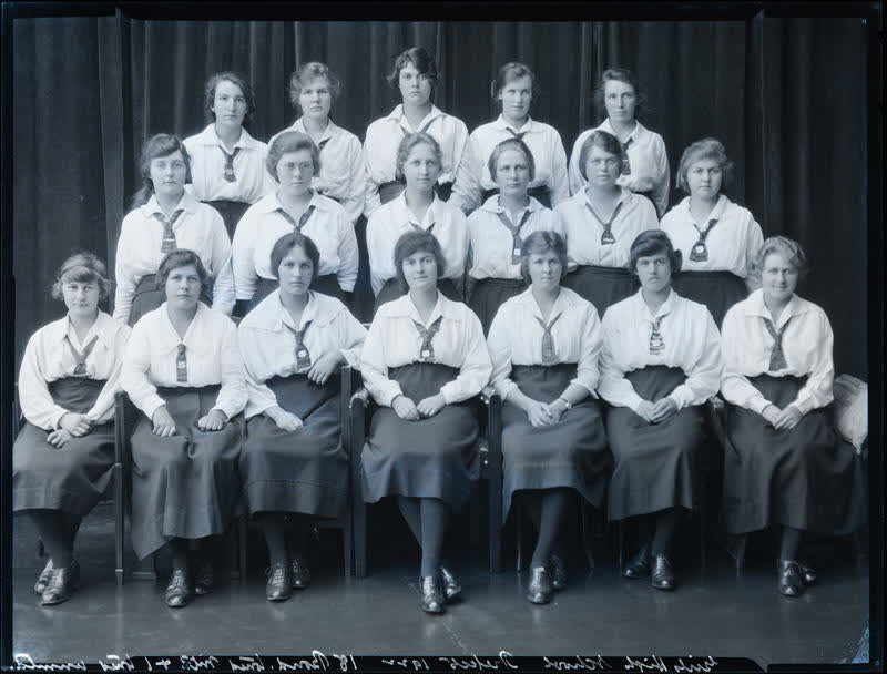 Film Negative: CGHS prefects 1922, 1922