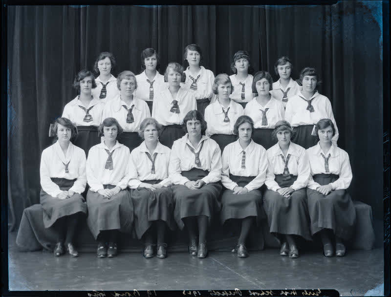 Film Negative: CGHS prefects 1923, 1923