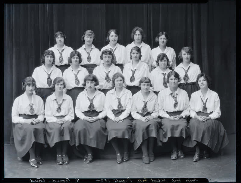Film Negative: CGHS prefects 1924, 1924