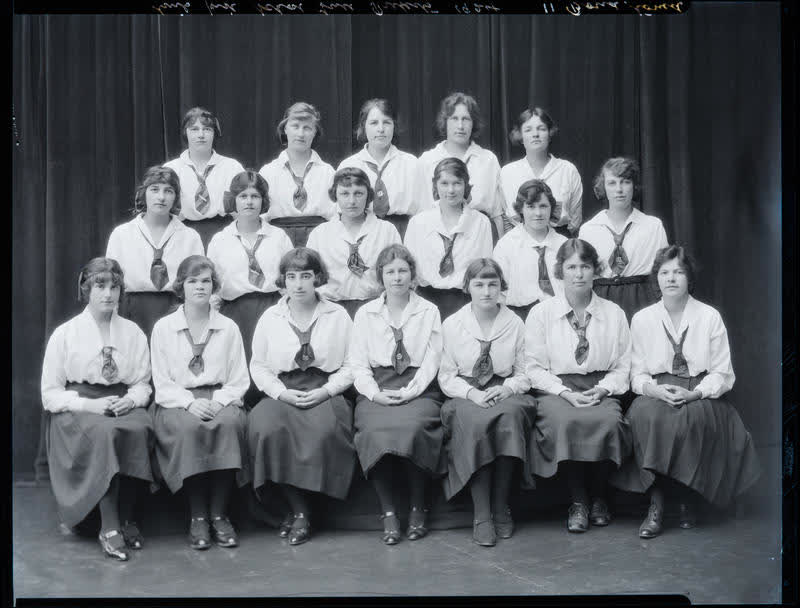 Film Negative: CGHS prefects 1924, 1924