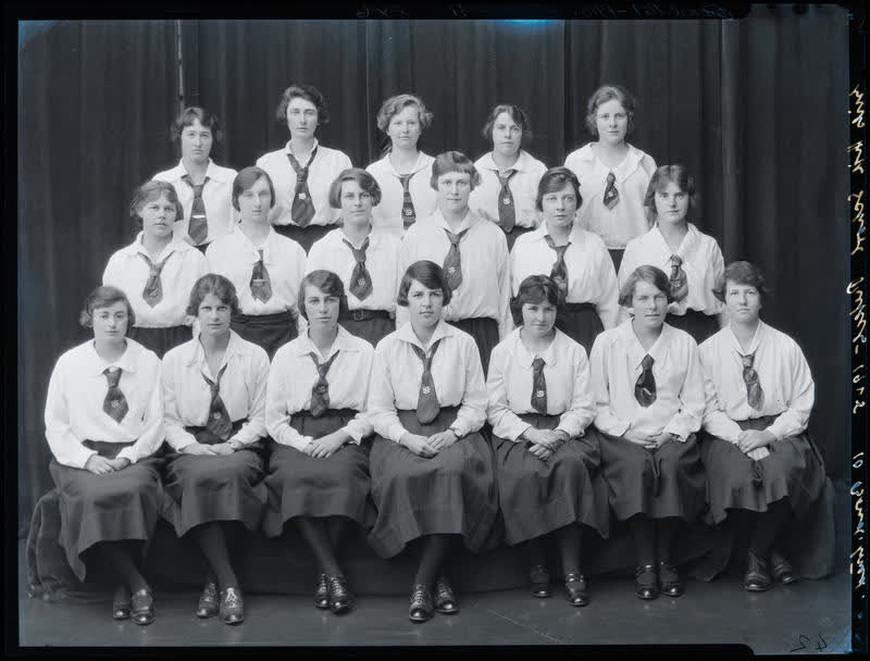Film Negative: CGHS prefects 1925, 1925