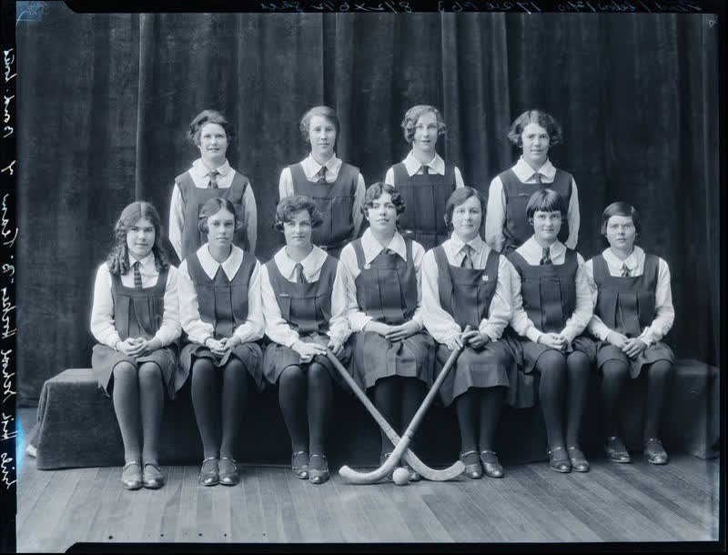 Film Negative: CGHS hockey 'B' team, 1927