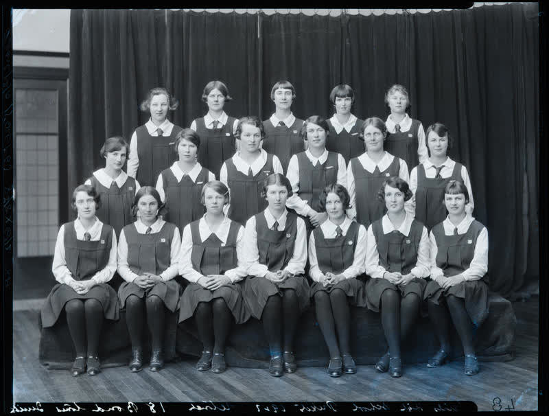 Film Negative: CGHS prefects 1927, 1927