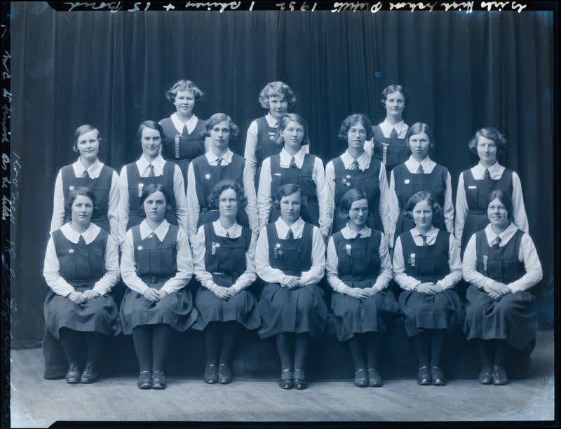 Film Negative: CGHS prefects 1932, 1932