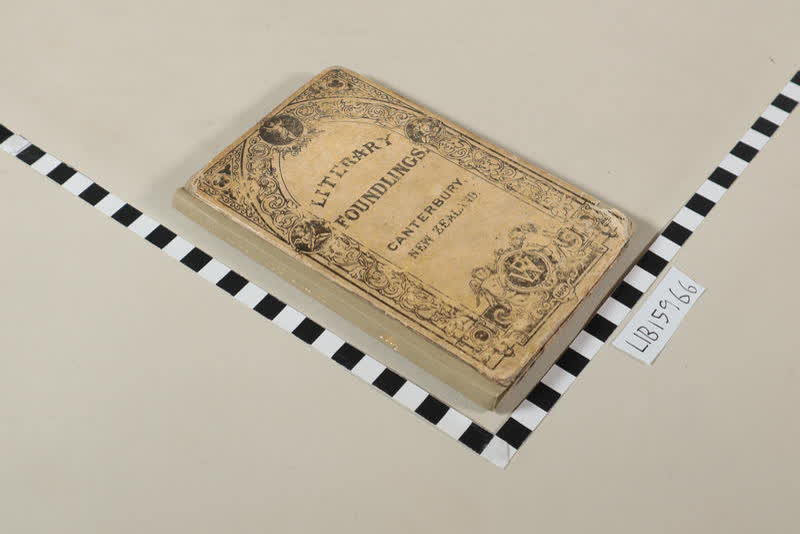 Book: Literary Foundlings, Verse and Prose, Collected in Canterbury, NZ, 1864