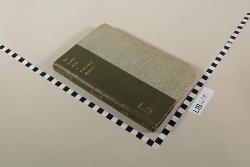 Book: The Jubilee Book of Canterbury Rhymes, 1900