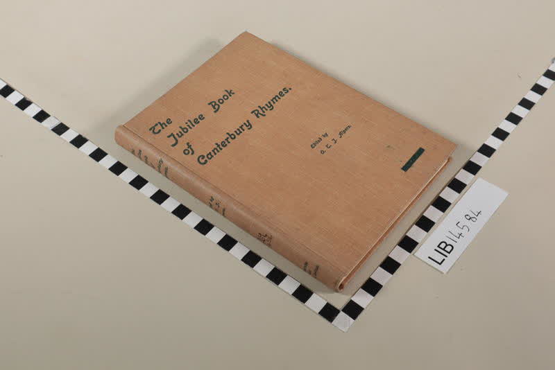 Book: The Jubilee Book of Canterbury Rhymes, 1900