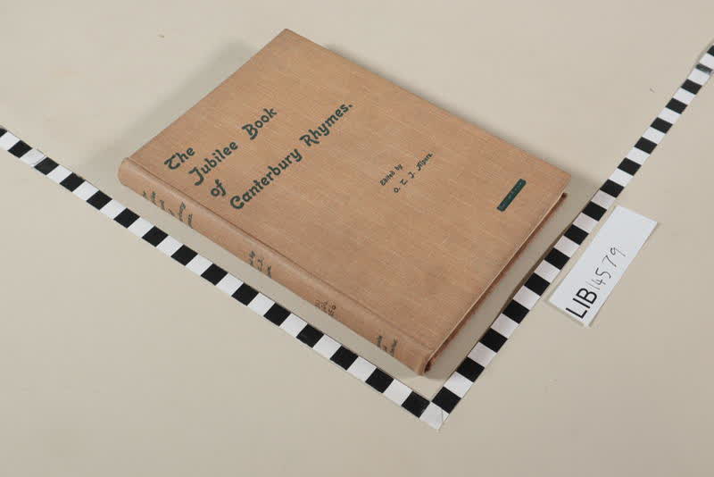 Book: The Jubilee Book of Canterbury Rhymes, 1900