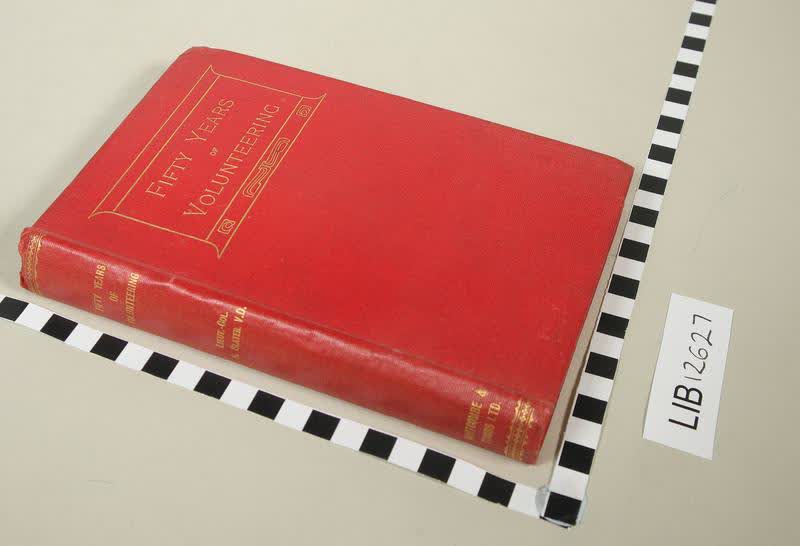 Book: Fifty Years of Volunteering, the Army of Regulations, 1910