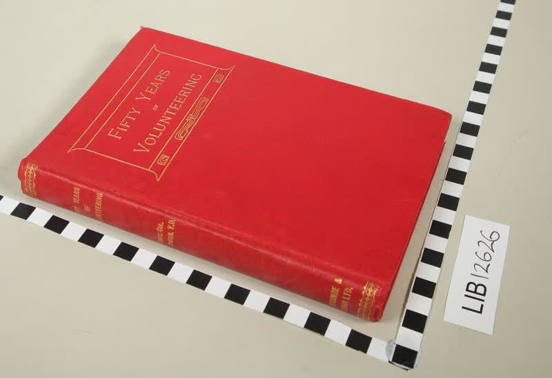 Book: Fifty Years of Volunteering, the Army of Regulations, 1910