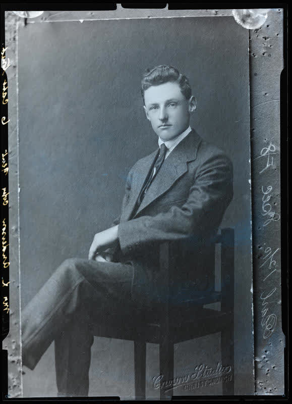 Film Negative: Portrait of a man (copy), 1930