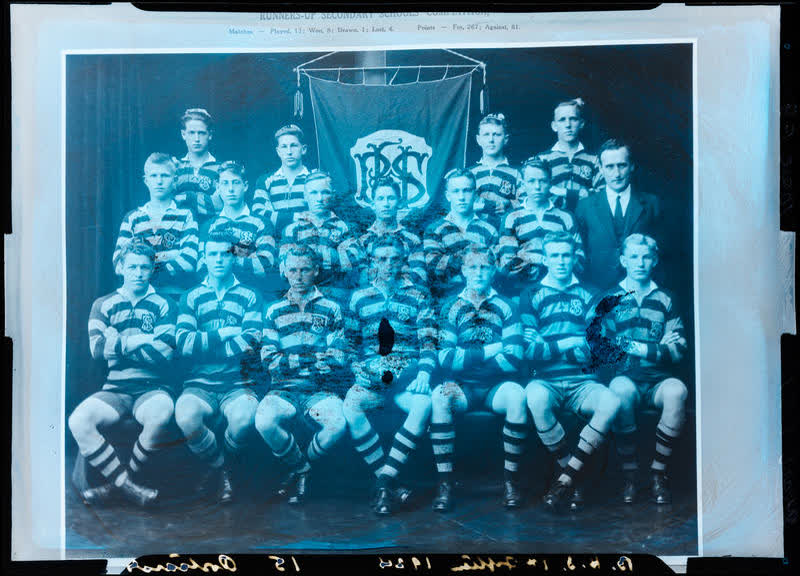 Film Negative: CBHS 1st XV 1924 (copy), 1924