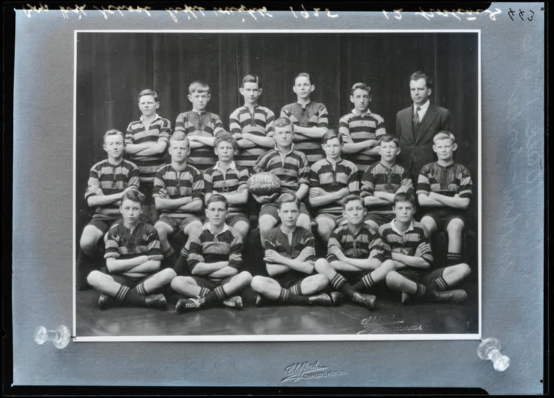 Film Negative: CBHS lightweights 1925 (copy), 1925