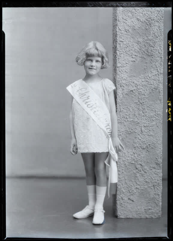 Film Negative: Miss Peggy Kirk, 1930