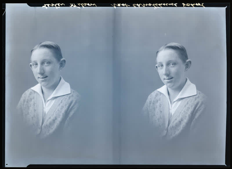 Film Negative: Master Lester Wilson (twin negative), 1933