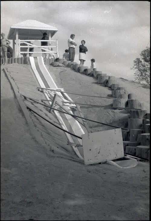 Cashmere playground, Christchurch, 1970