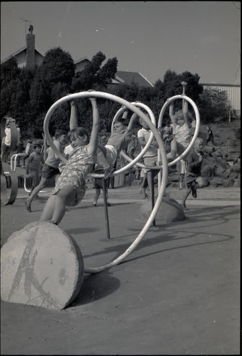 Cashmere playground, Christchurch, 1970