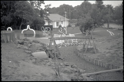 Cashmere playground, Christchurch, 1970