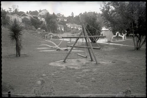 Cashmere playground, Christchurch, 1970