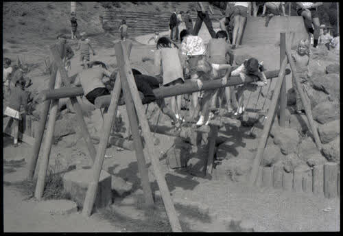 Cashmere playground, Christchurch, 1970