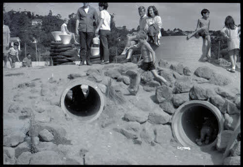 Cashmere playground, Christchurch, 1970