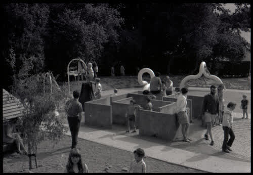 Cashmere playground, Christchurch, 1970