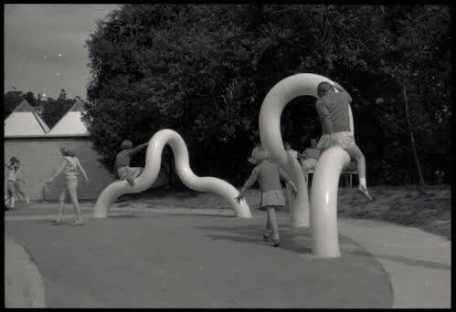 Cashmere playground, Christchurch, 1970