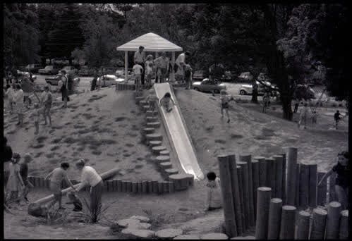 Cashmere playground, Christchurch, 1970