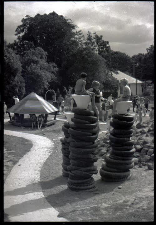 Cashmere playground, Christchurch, 1970