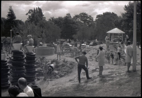 Cashmere playground, Christchurch, 1970