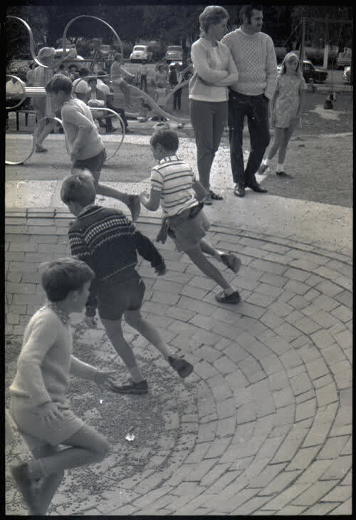 Cashmere playground, Christchurch, 1970