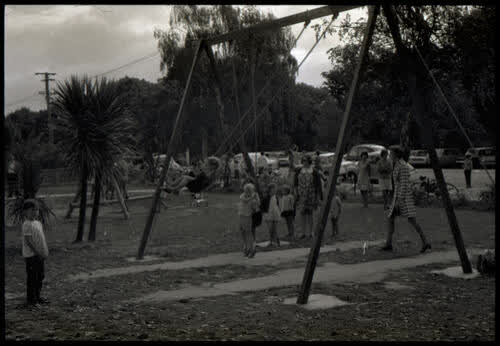 Cashmere playground, Christchurch, 1970