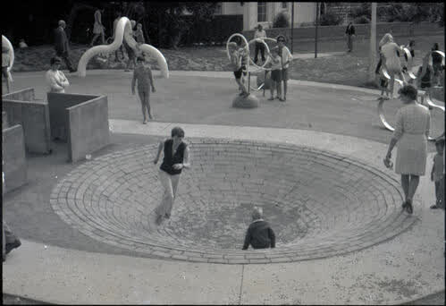 Cashmere playground, Christchurch, 1970